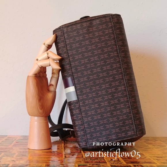 Last One! Fossil Rachel Satchel Black Jacquard! - Picture 5 of 7